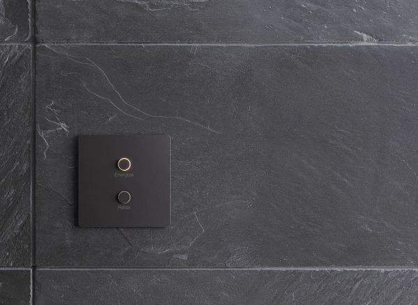 Architectural keypad for lighting scenes